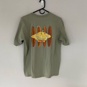 Surf N Sea Hawaii Medium Men's T-shirt North Shore Hawaii Green Surfboards